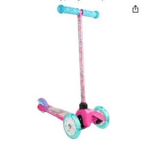 New Barbie 3 Wheels For Easy Balance Tilt Scooter